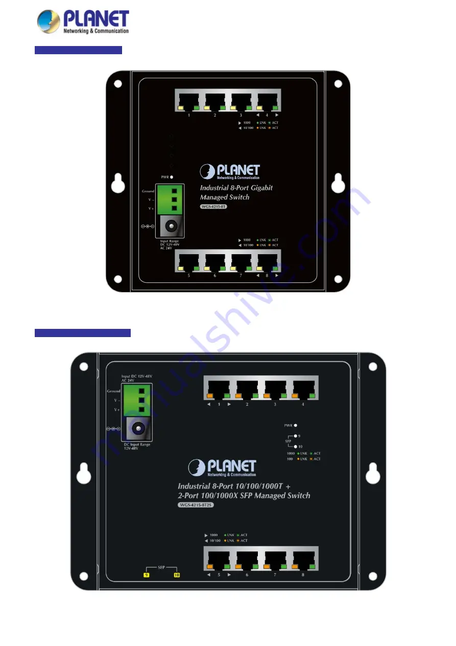 Planet WGS-4215-8T2S User Manual Download Page 28