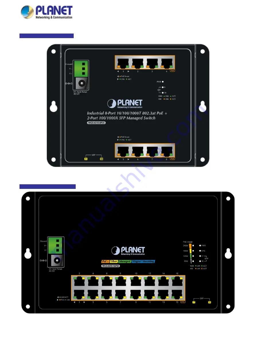 Planet WGS-4215-8T2S Скачать руководство пользователя страница 29