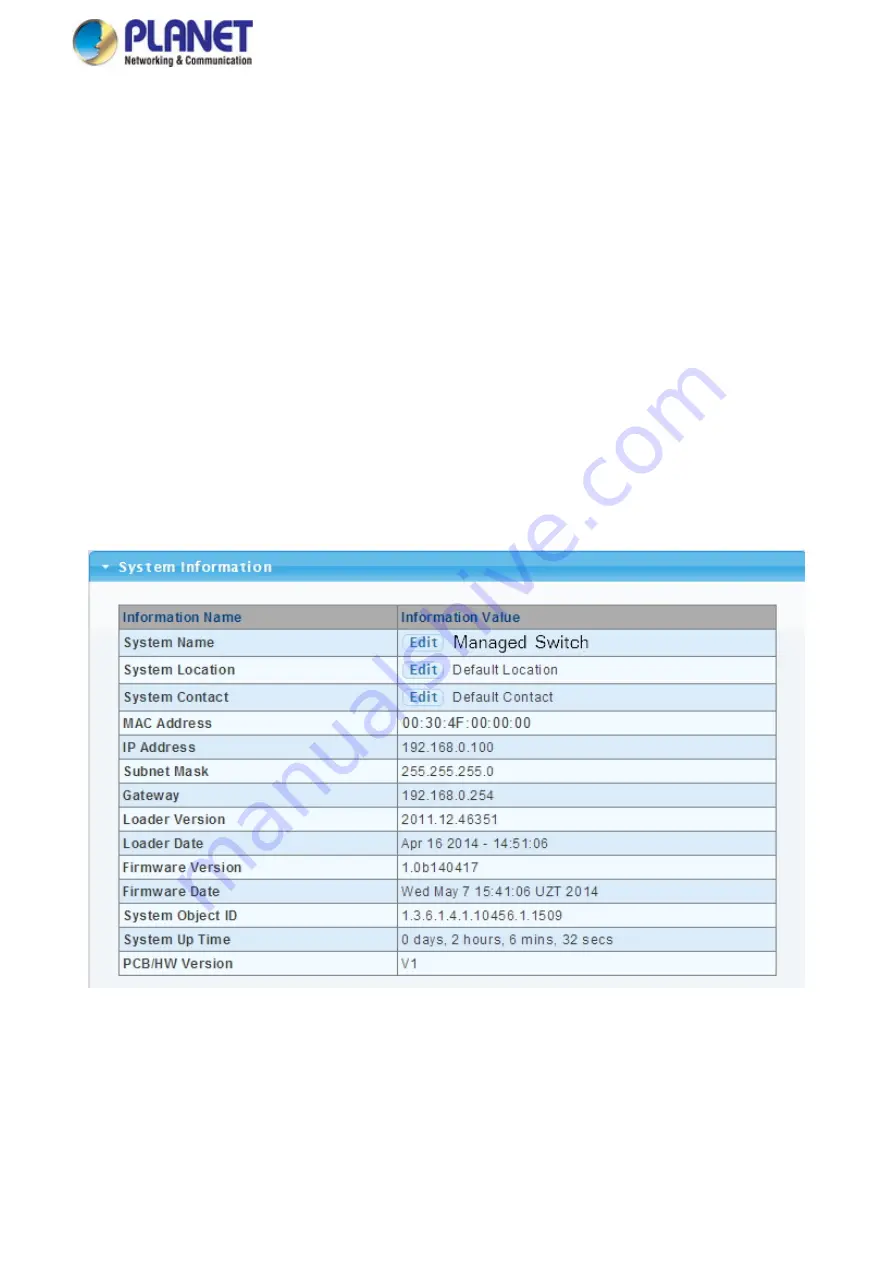 Planet WGS-4215-8T2S User Manual Download Page 63