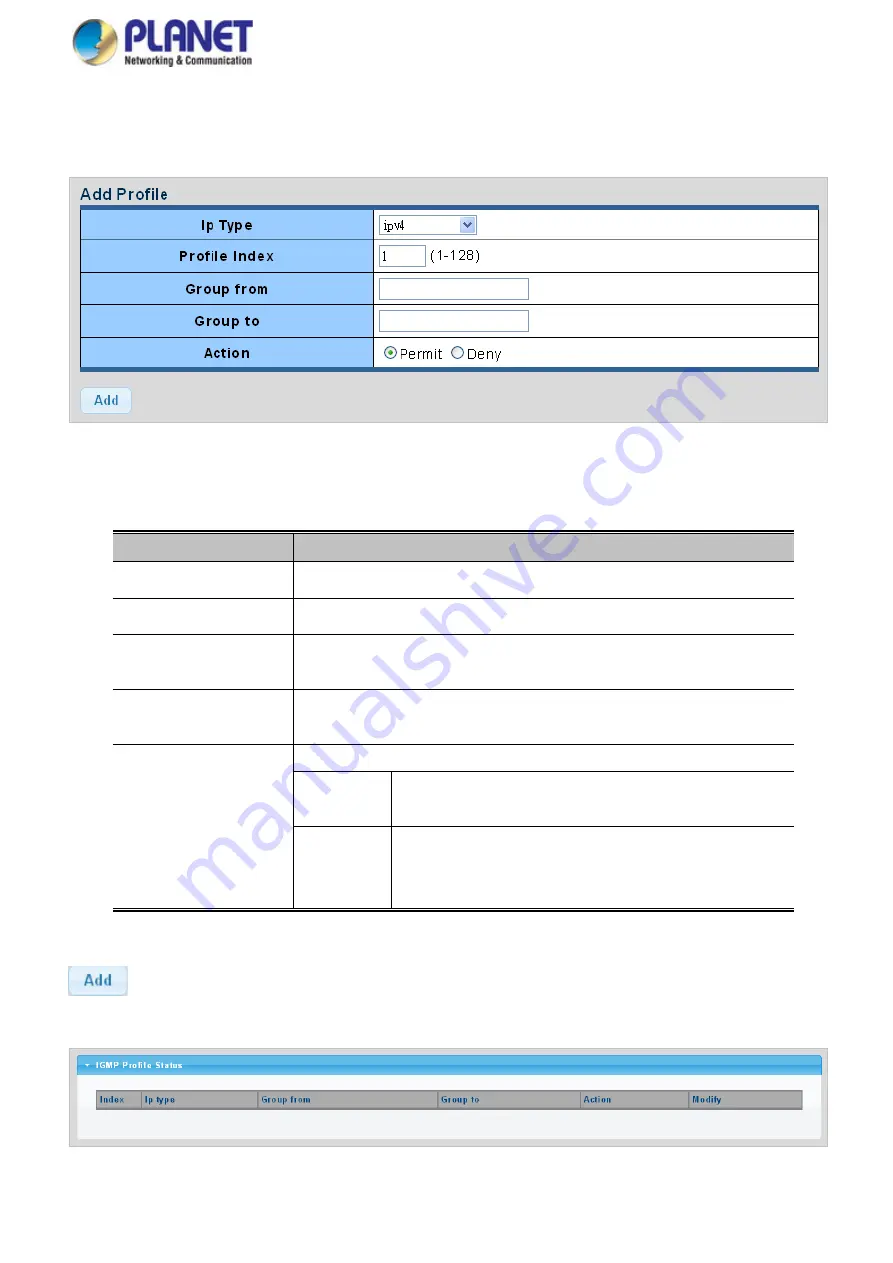 Planet WGS-4215-8T2S User Manual Download Page 199