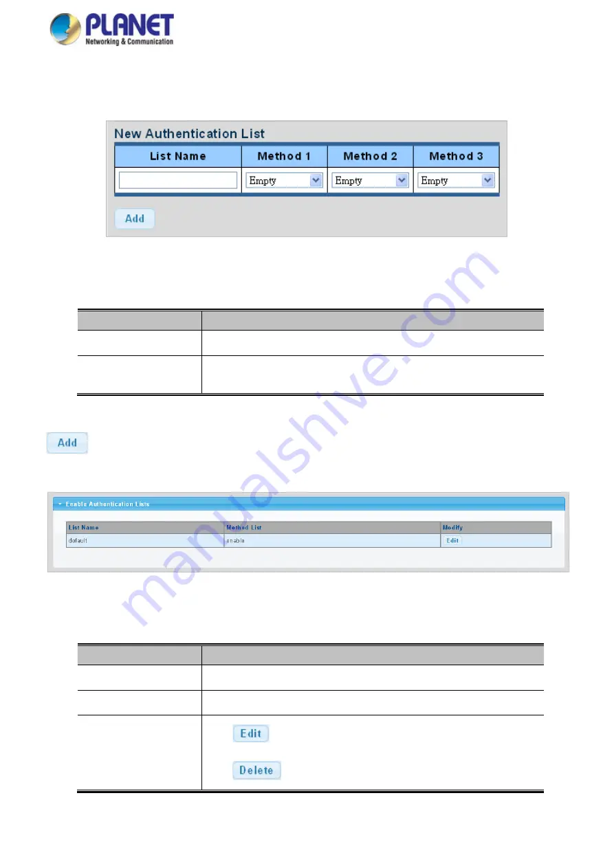 Planet WGS-4215-8T2S User Manual Download Page 240