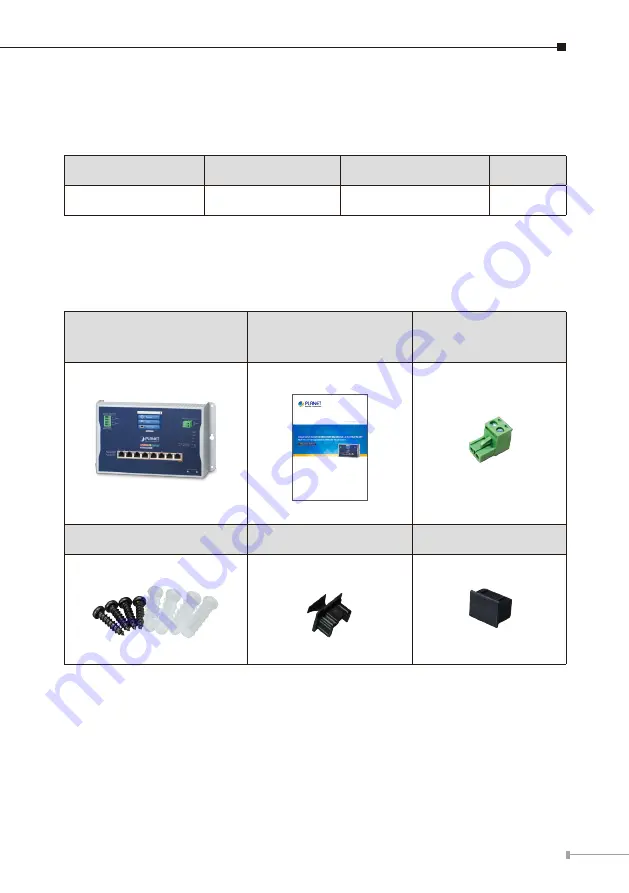 Planet WGS-5225-8UP2SV Quick Installation Manual Download Page 3