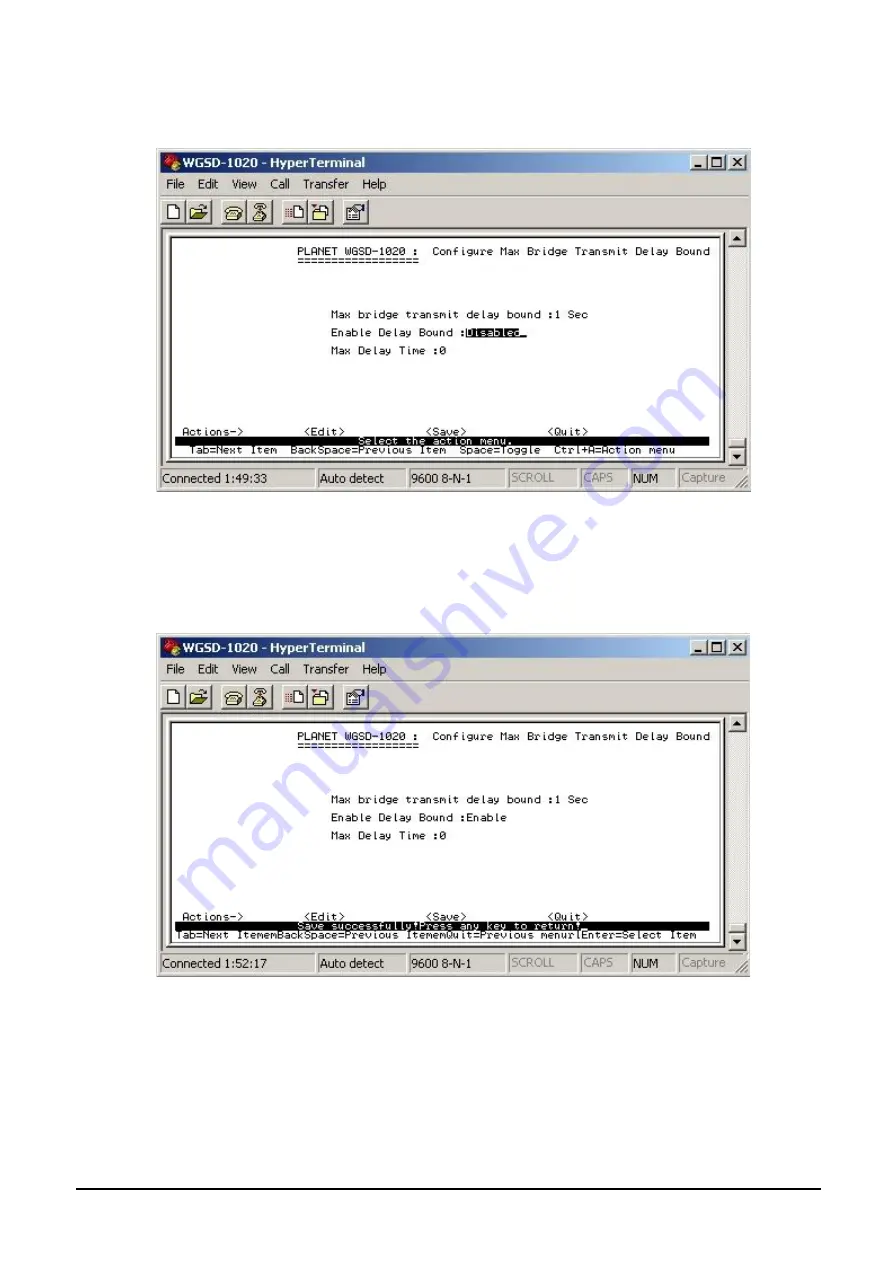 Planet WGSD-1020 User Manual Download Page 35