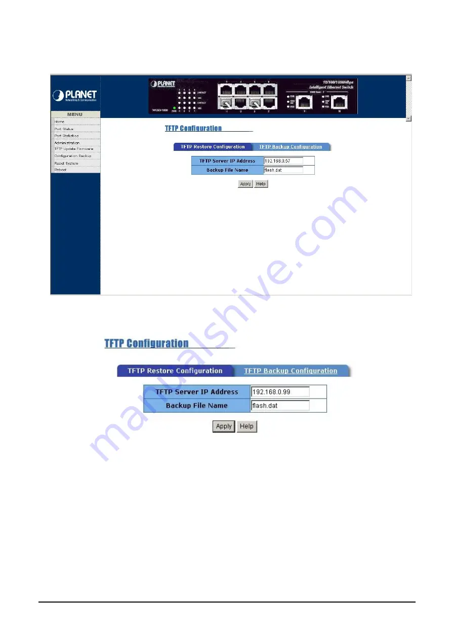 Planet WGSD-1020 User Manual Download Page 83