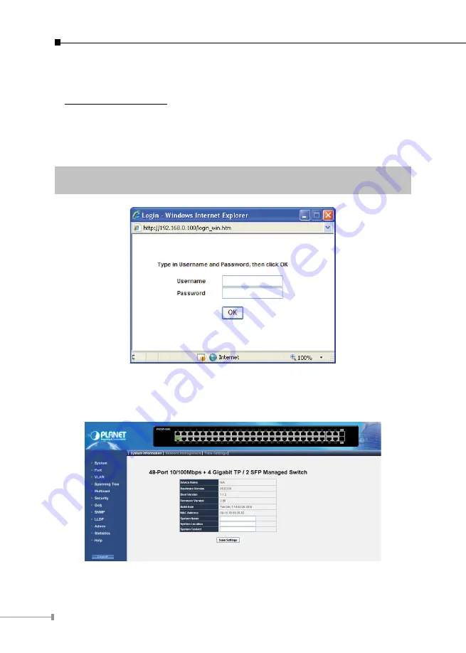 Planet WGSW-5242 Quick Installation Manual Download Page 10