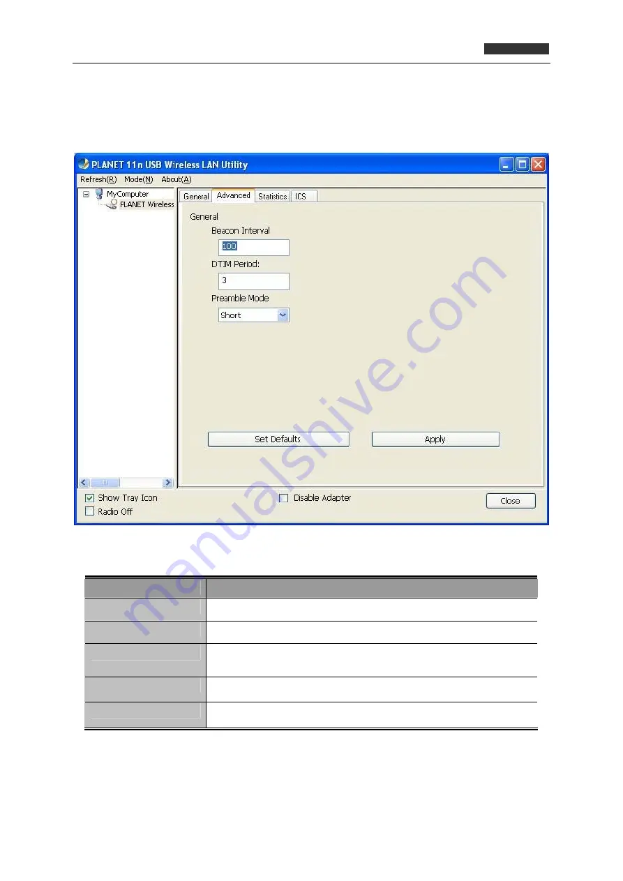 Planet WNL-U55M User Manual Download Page 53