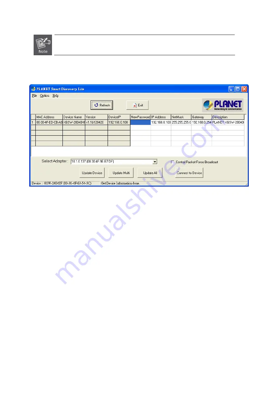 Planet XGSW-28040HP User Manual Download Page 37