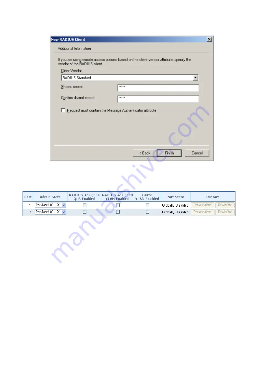 Planet XGSW-28040HP User Manual Download Page 260