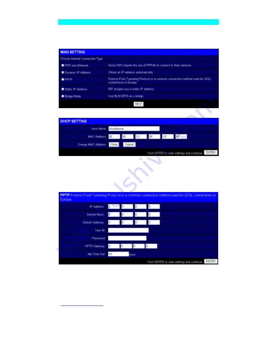 Planex BLW-03FA User Manual Download Page 14