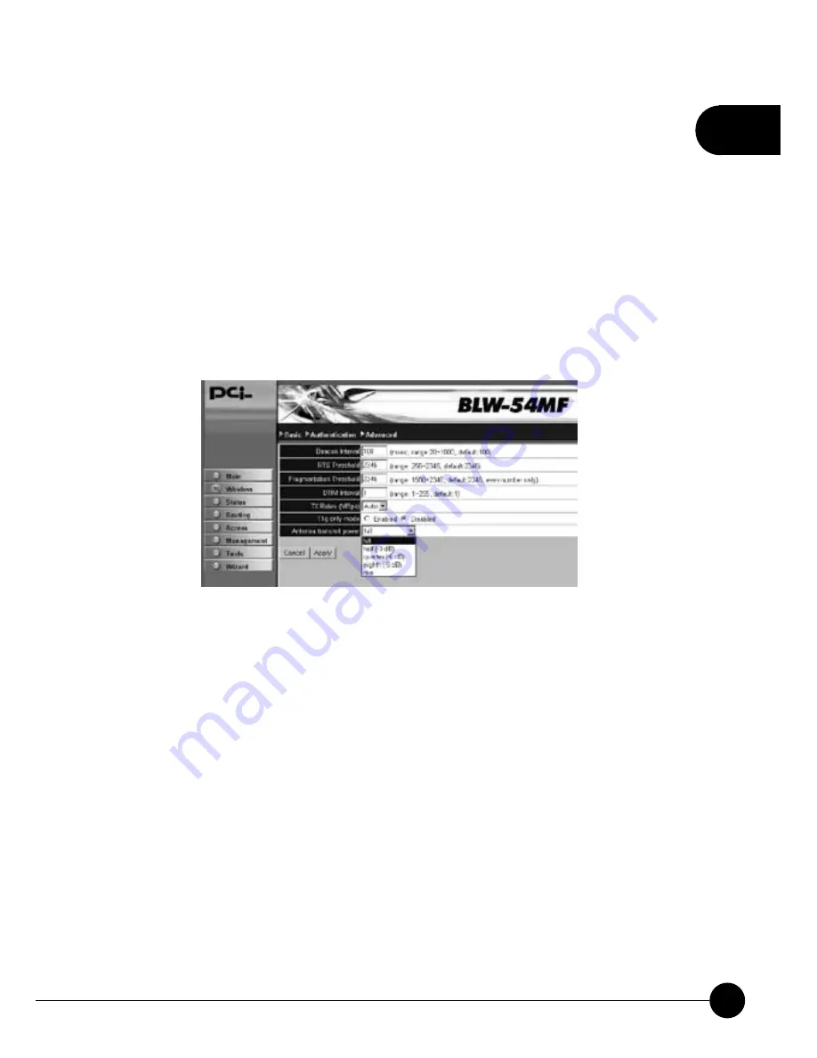 Planex BLW-54MF User Manual Download Page 44