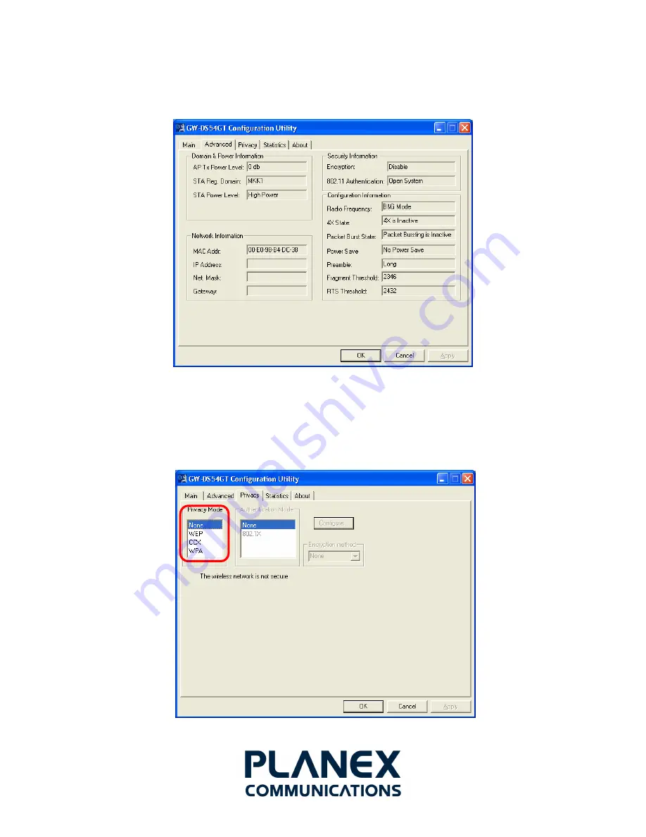 Planex GW-DS54GT User Manual Download Page 21