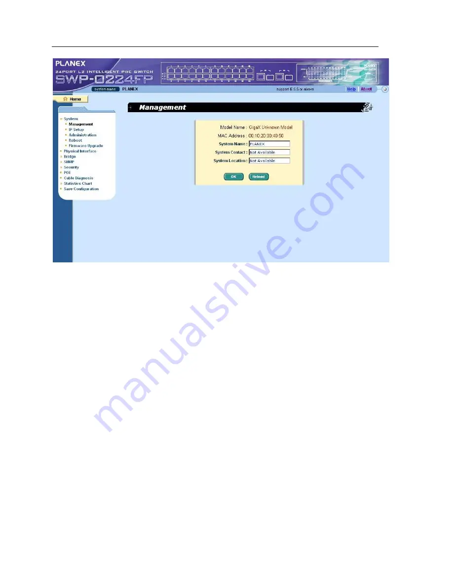 Planex SWP-0224FP User Manual Download Page 30