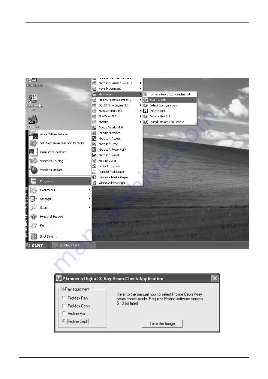 Planmeca Proline XC Technical Manual Download Page 197