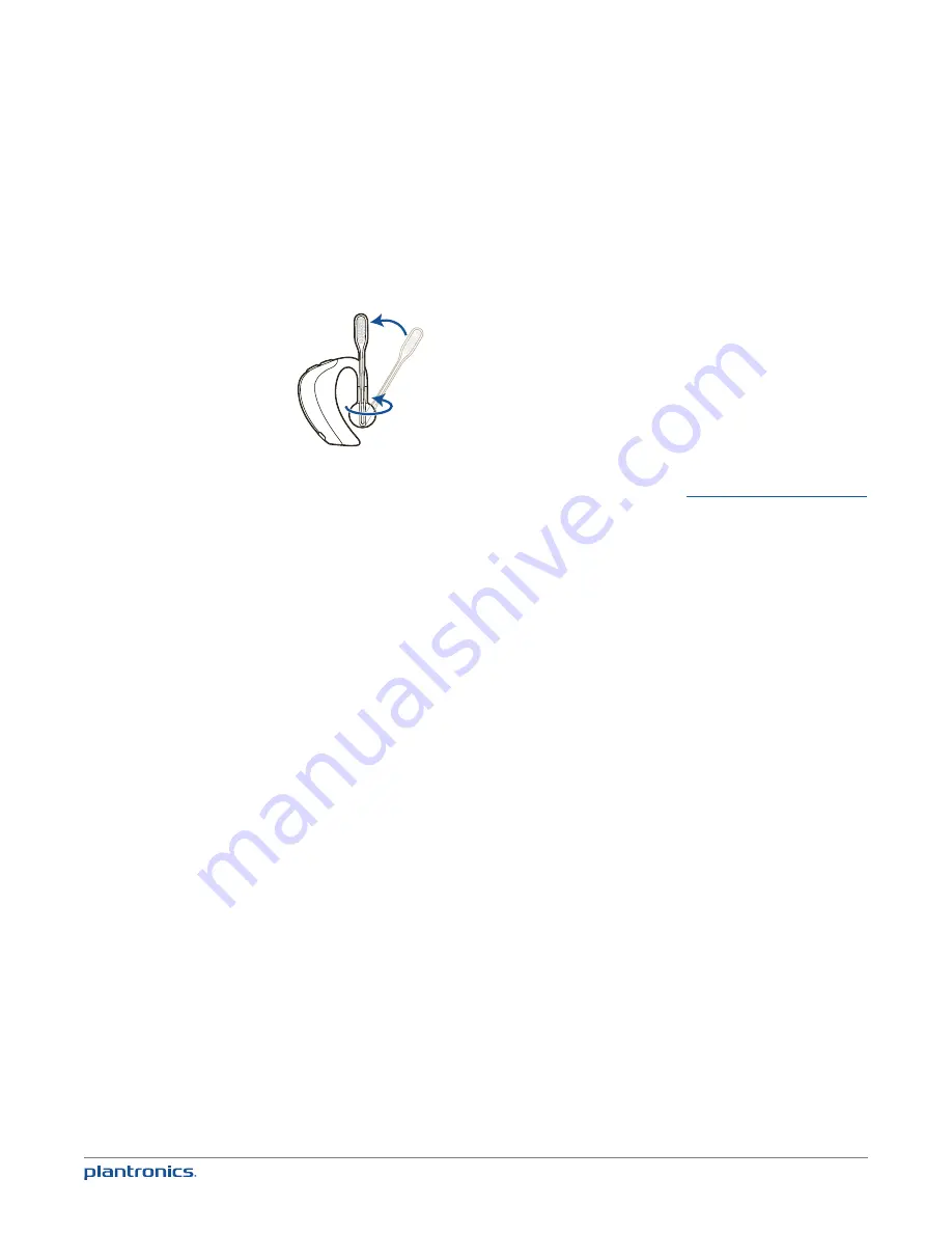 Plantronics BT300-M User Manual Download Page 9