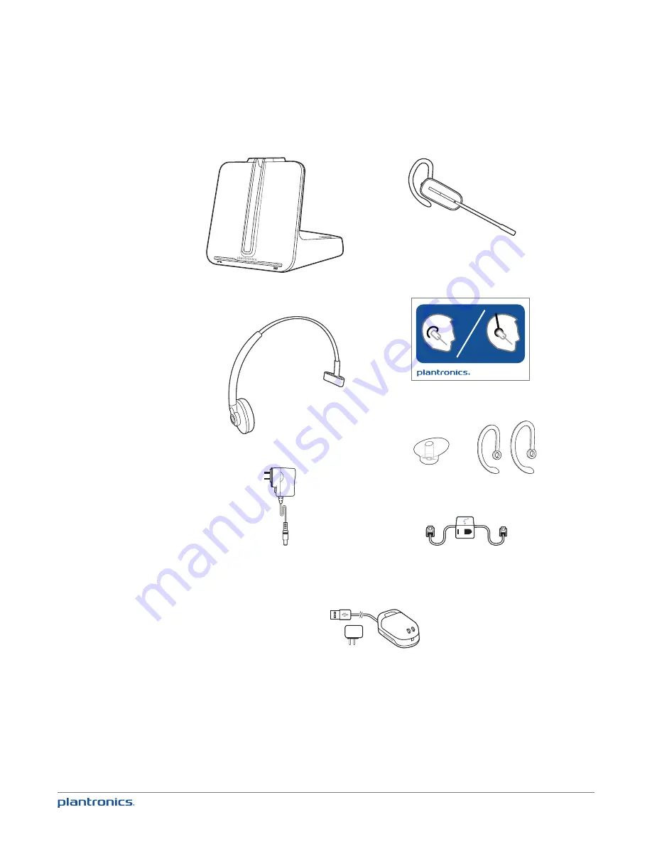 Plantronics CS545-XD User Manual Download Page 4