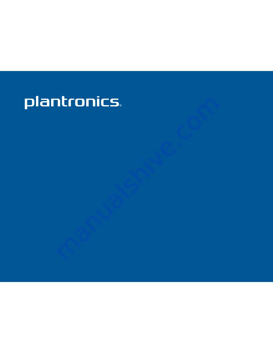 Plantronics M55 Скачать руководство пользователя страница 2