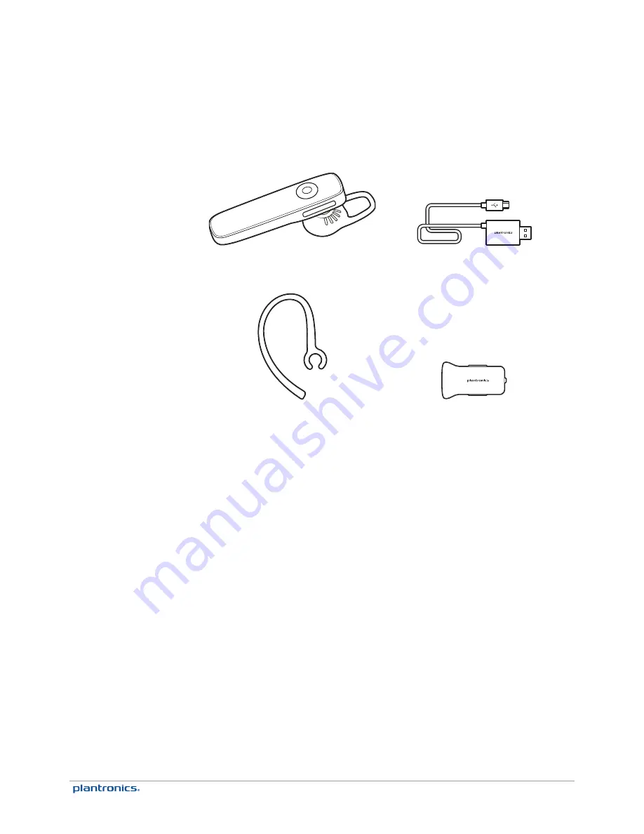 Plantronics Marque 2 M165 User Manual Download Page 3