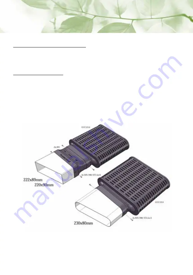 PlasmaMade GUC 1314 Airfilter Installation And User Manual Download Page 39