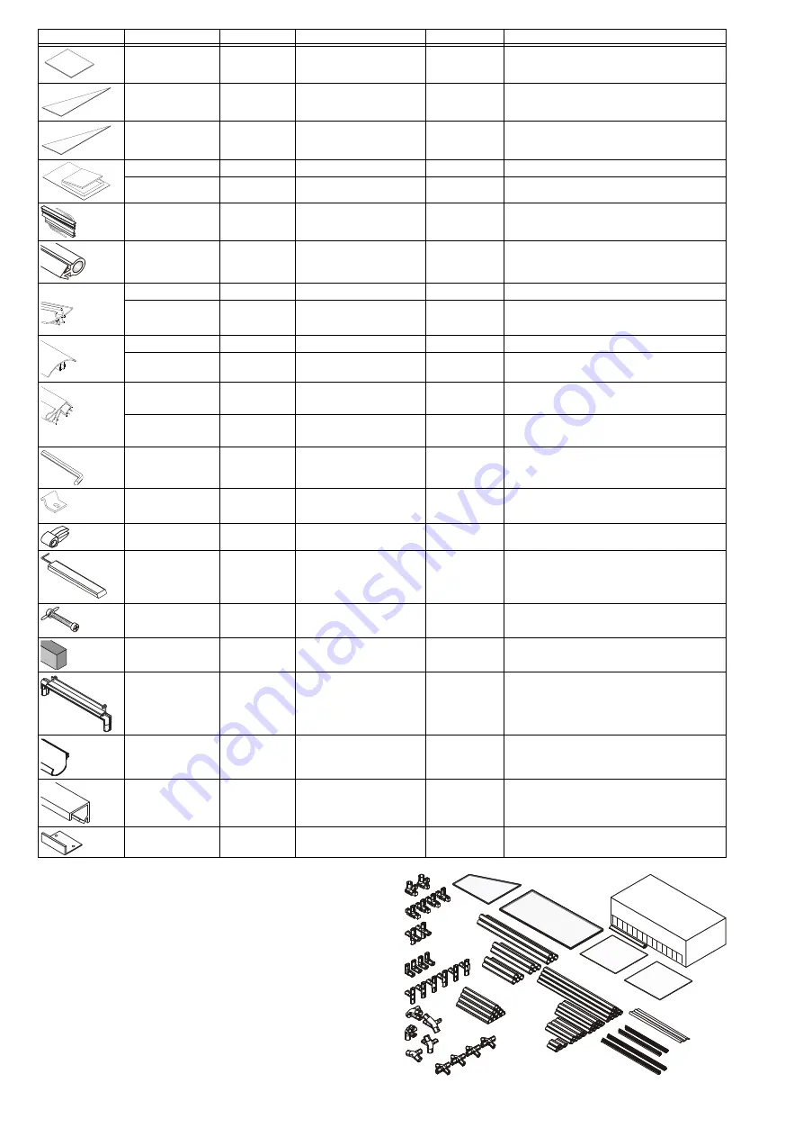 Plasson Rion Sun Lounge Assembly Instructions Manual Download Page 8