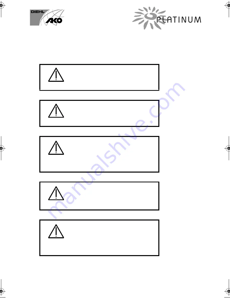 Platinum 13000 TL Installation And Operating Manual Download Page 13