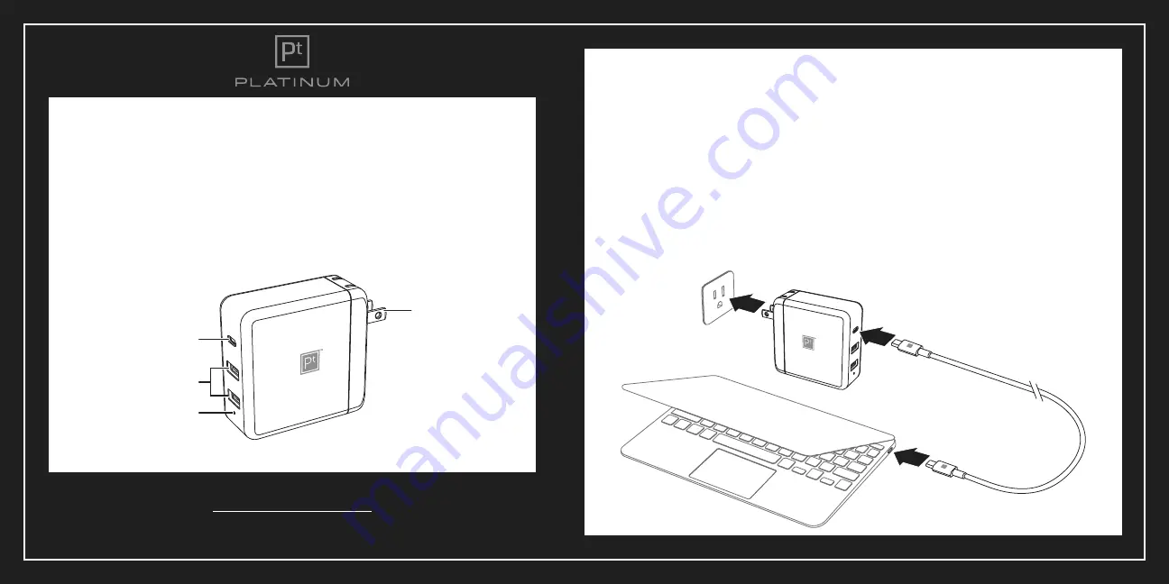 Platinum PT-PAC65C2U Quick Setup Manual Download Page 1