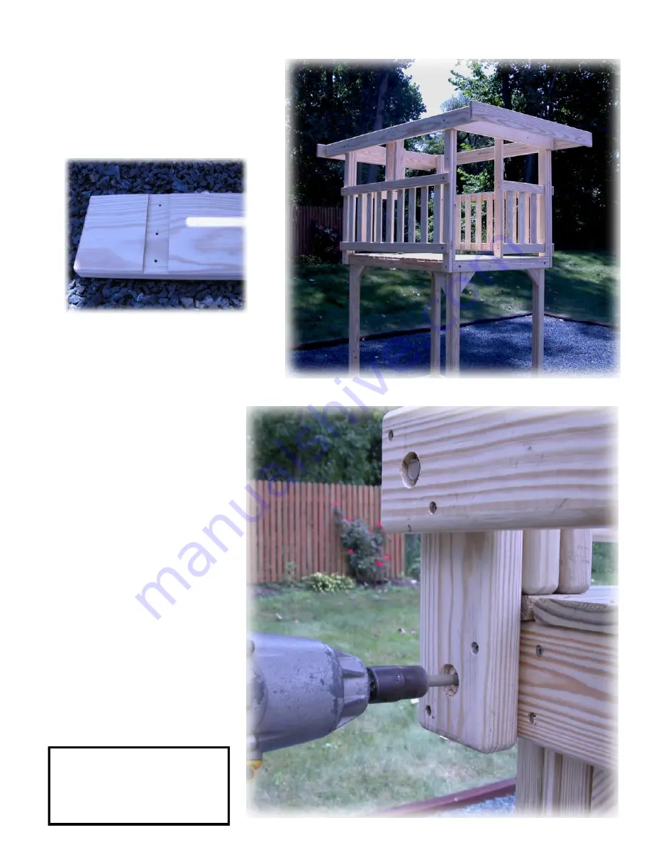 Play Mor Watch Tower Assembly Instructions Manual Download Page 11