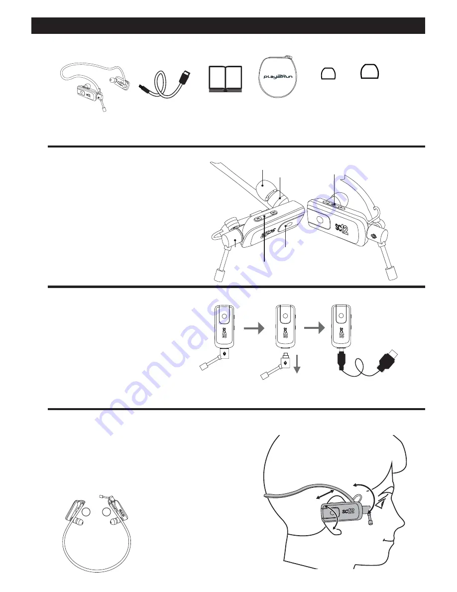 Play2Run Sport Bluetooth SC12 Скачать руководство пользователя страница 3