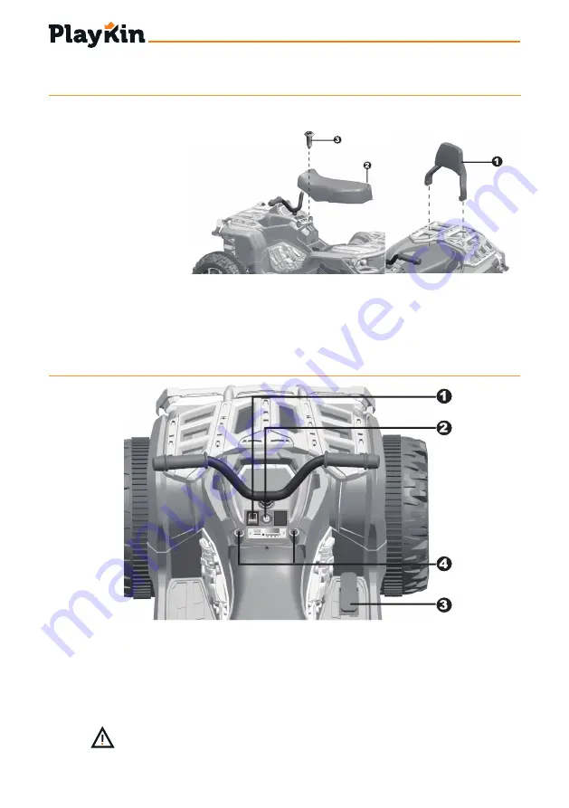 PLAYKIN QUAD RACER Instruction Manual Download Page 62