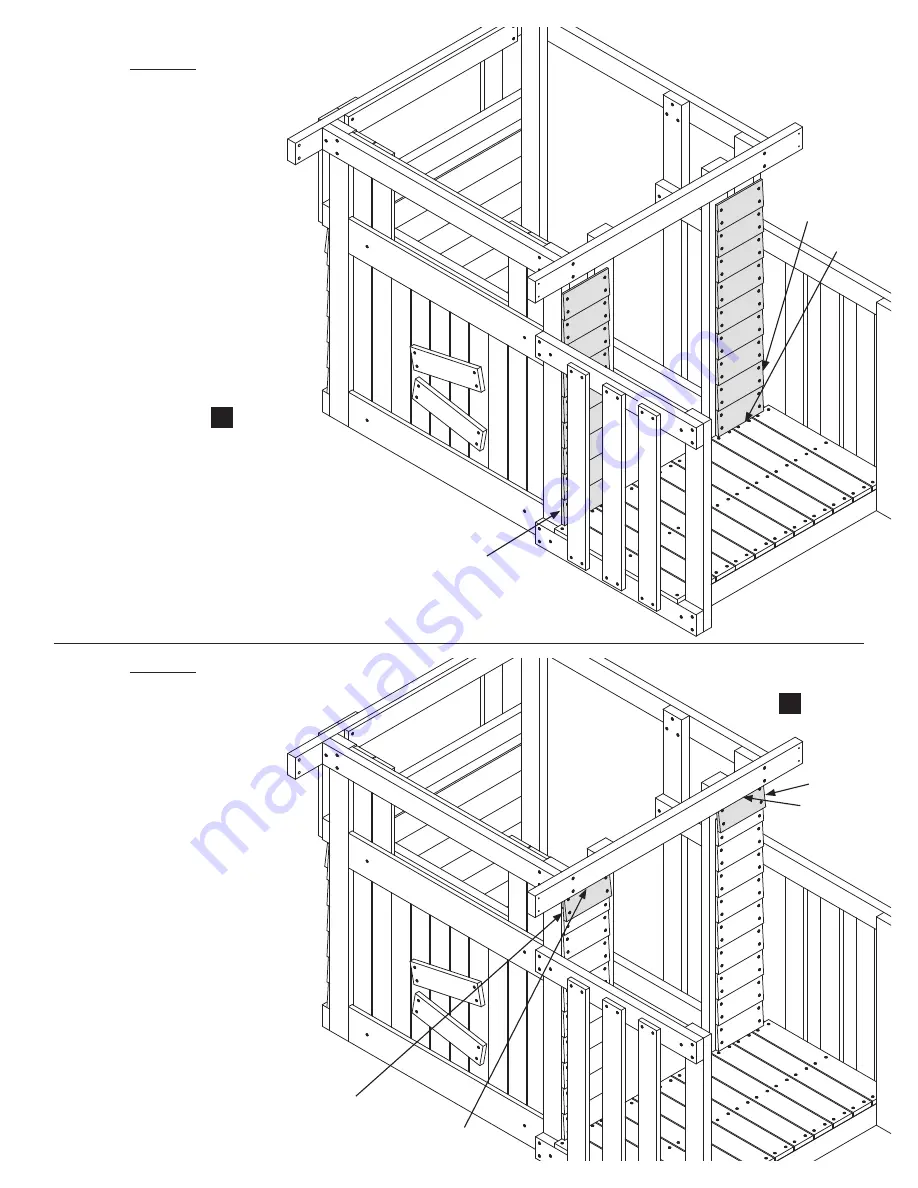 PLAYSTAR Little Sprout Play House PS 7490 Safety Manual & Assembly Instructions Download Page 17