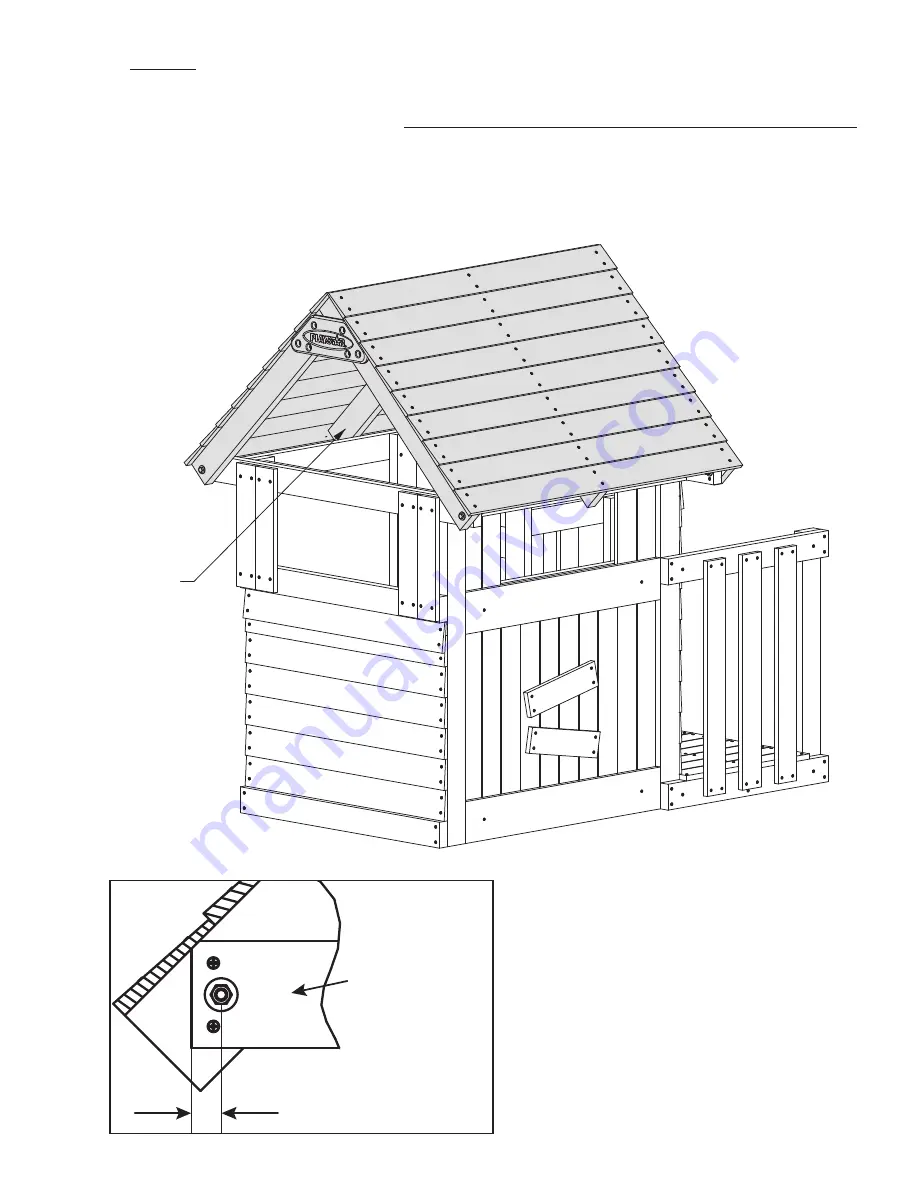 PLAYSTAR Little Sprout Play House PS 7490 Safety Manual & Assembly Instructions Download Page 20