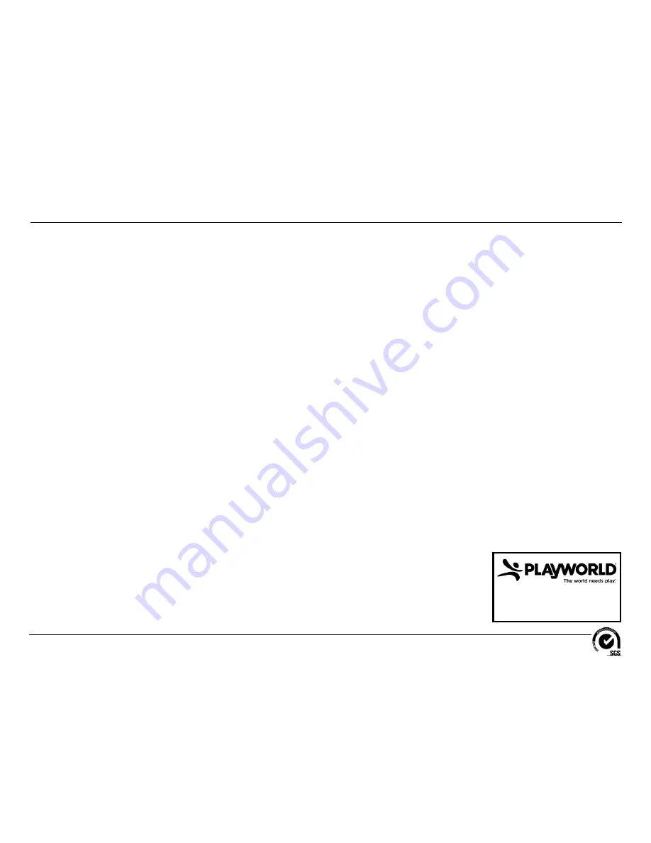 Playworld Systems Unity XX0139S Installation Instructions Manual Download Page 11