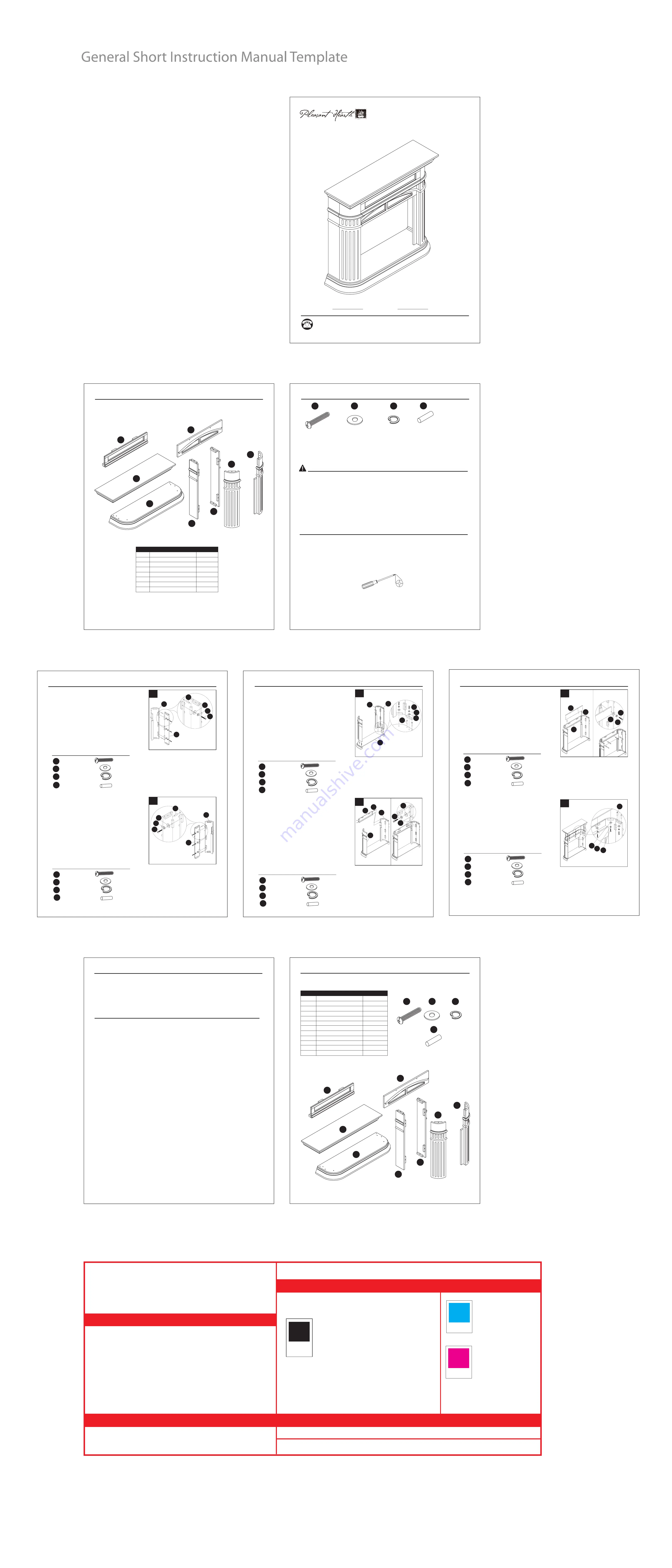 pleasant hearth 28-03-66 Manual Download Page 18