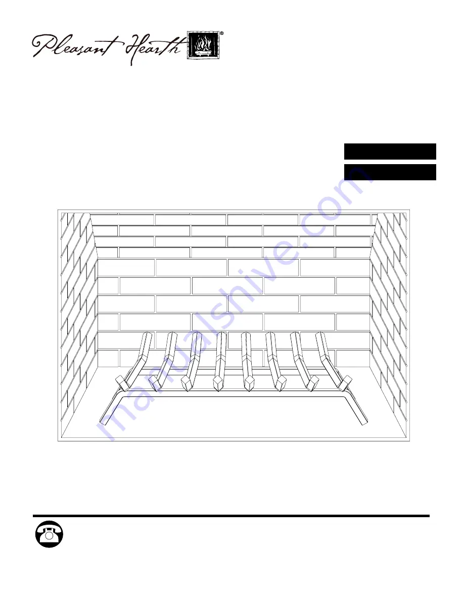 pleasant hearth BG7-308M Manual Download Page 5