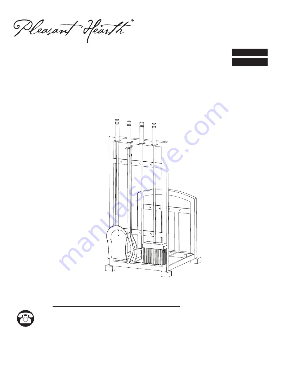 pleasant hearth FA338LT Quick Start Manual Download Page 1