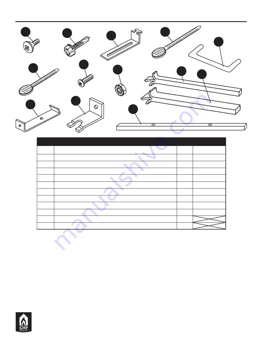 pleasant hearth Fireplace Glass Door Owner'S Manual Download Page 21