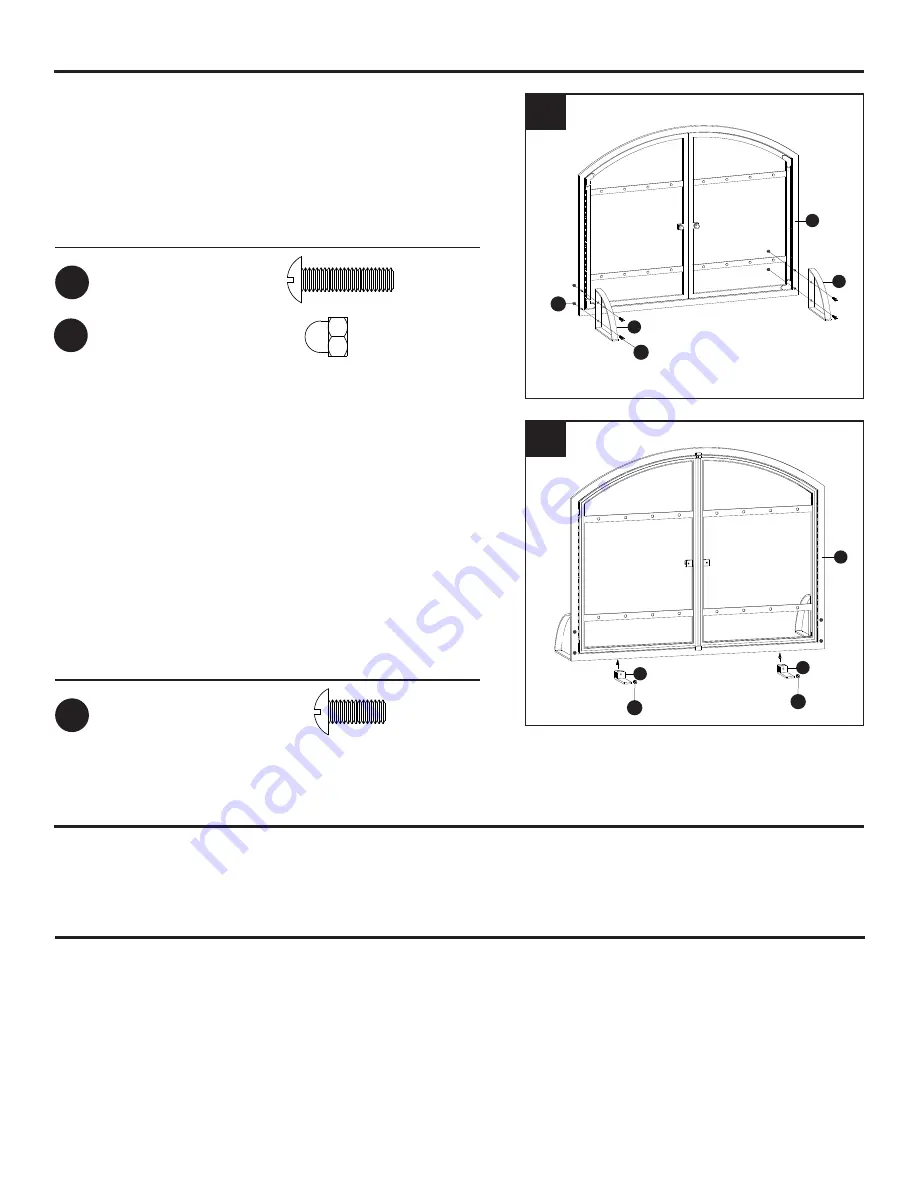 pleasant hearth Harper FA338S Manual Download Page 4