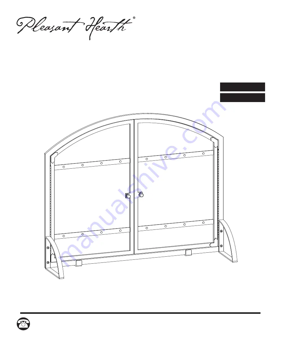 pleasant hearth Harper FA338S Manual Download Page 11