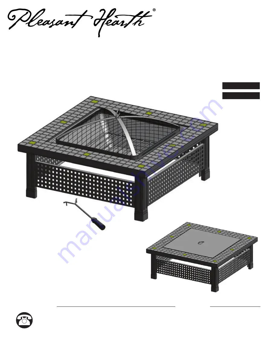 pleasant hearth OFW104SC Manual Download Page 17