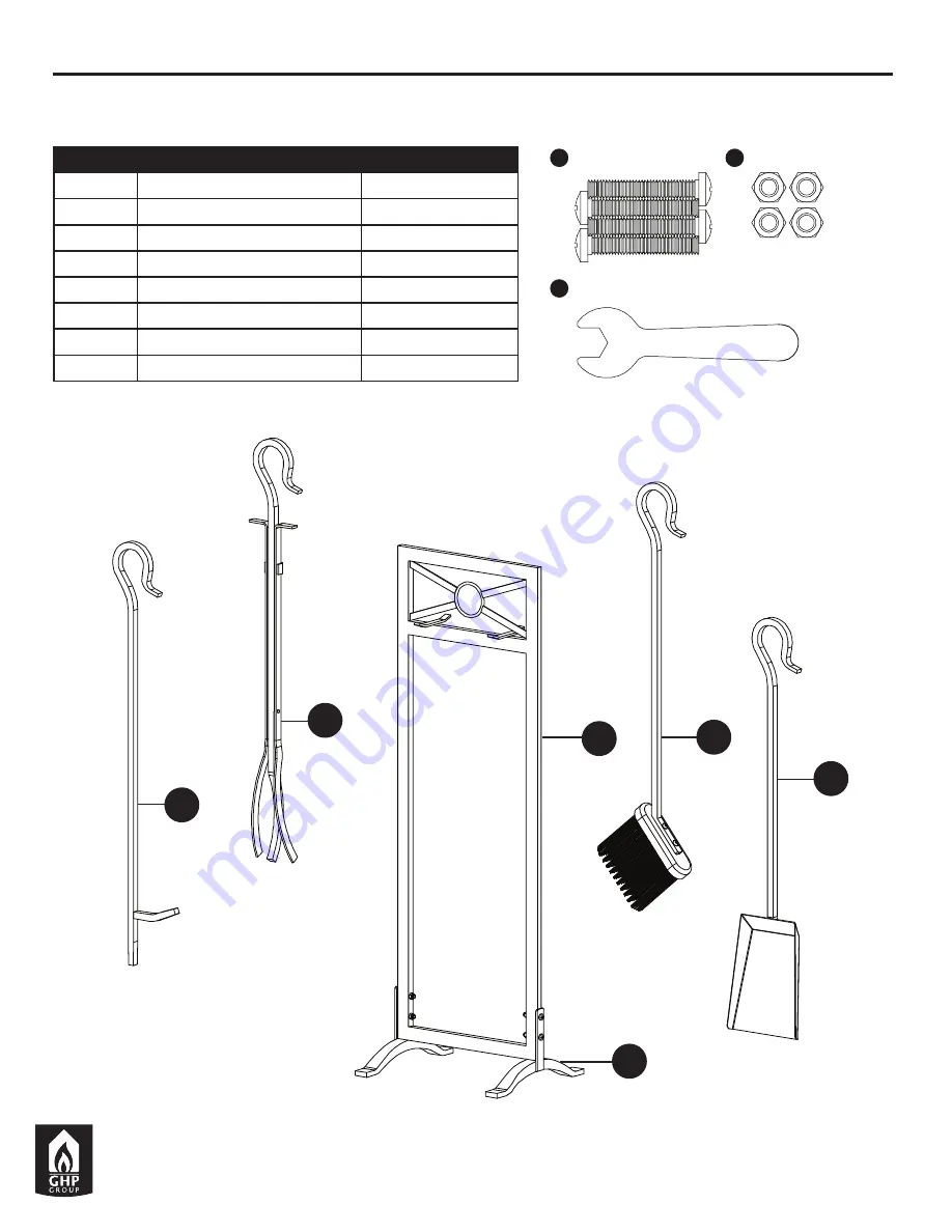 pleasant hearth SHEFFIELD FA146TL Manual Download Page 10