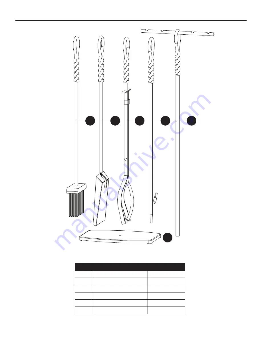 pleasant hearth WAVERLY FA078TL Manual Download Page 2