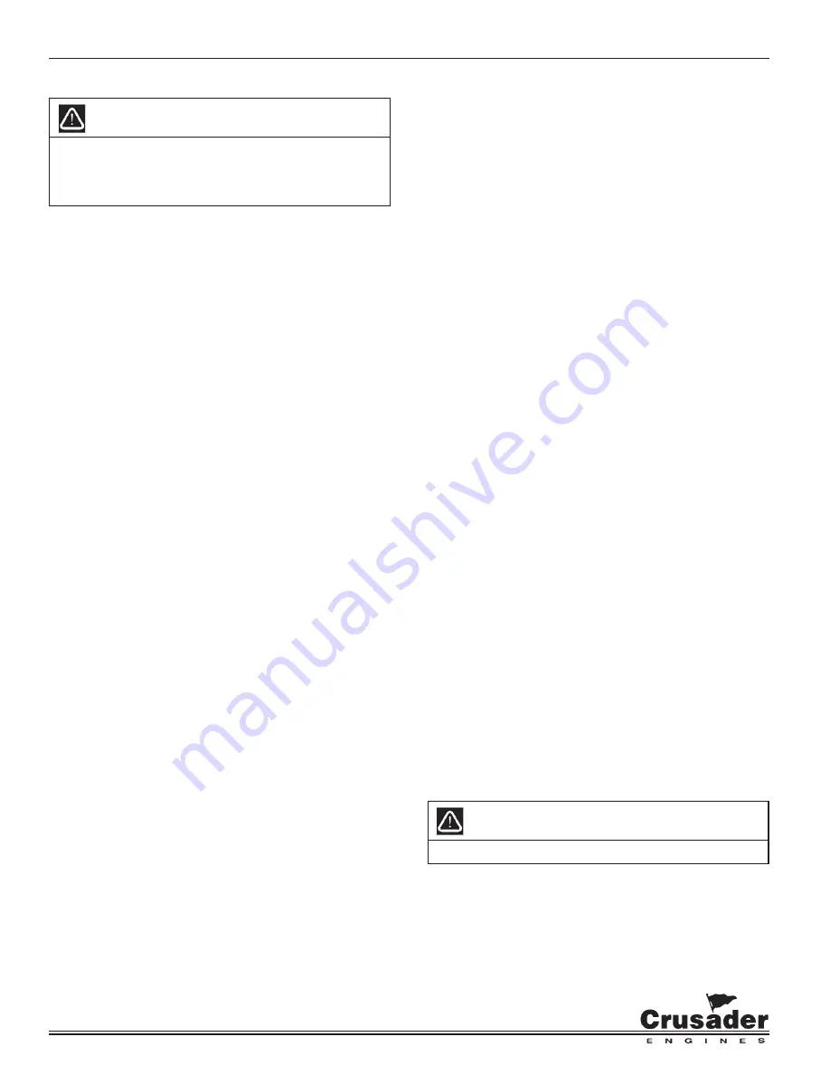 PleasureCraft Engine Group crusader Owner'S Operation And Maintenance Manual Download Page 76