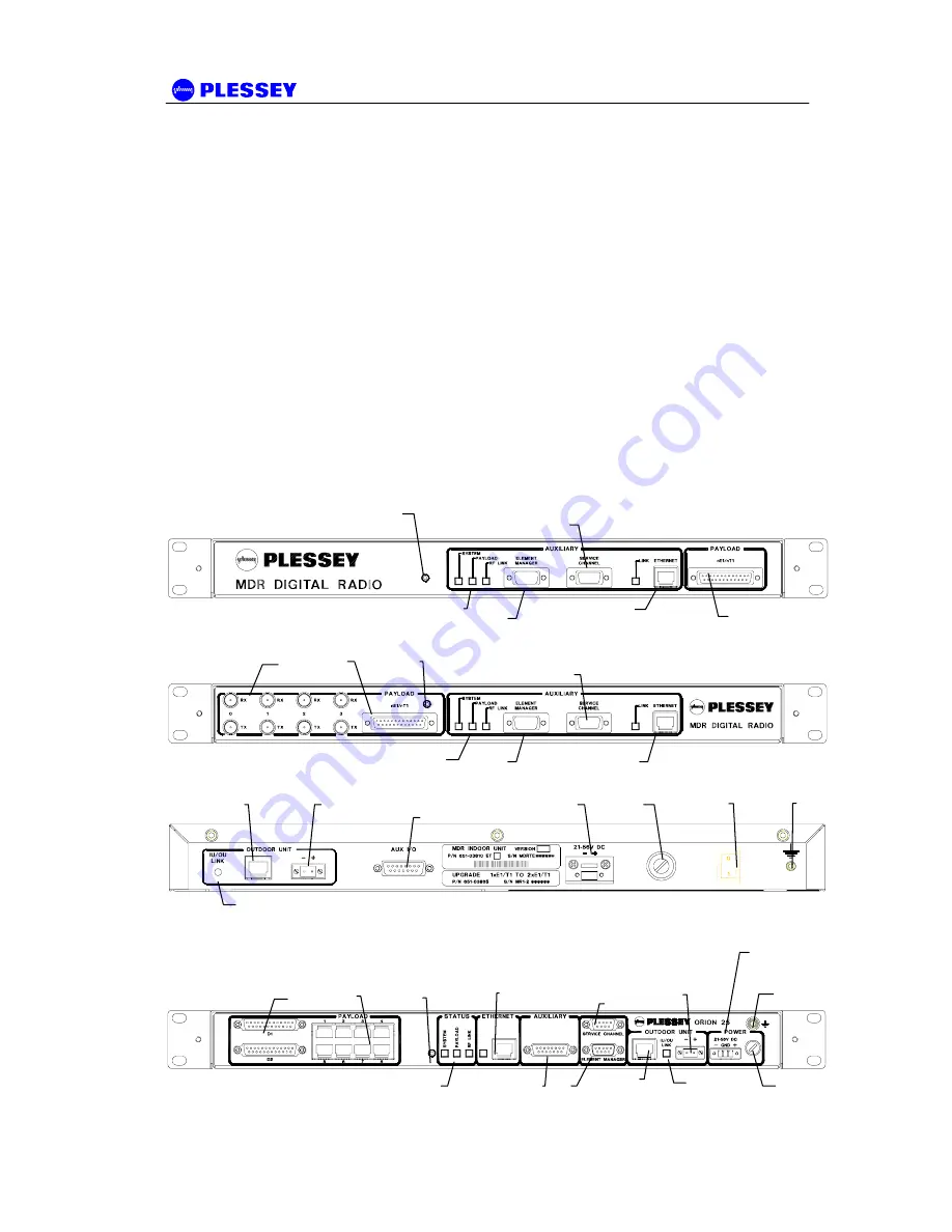 Plessey MDR2400-SR User Manual Download Page 20