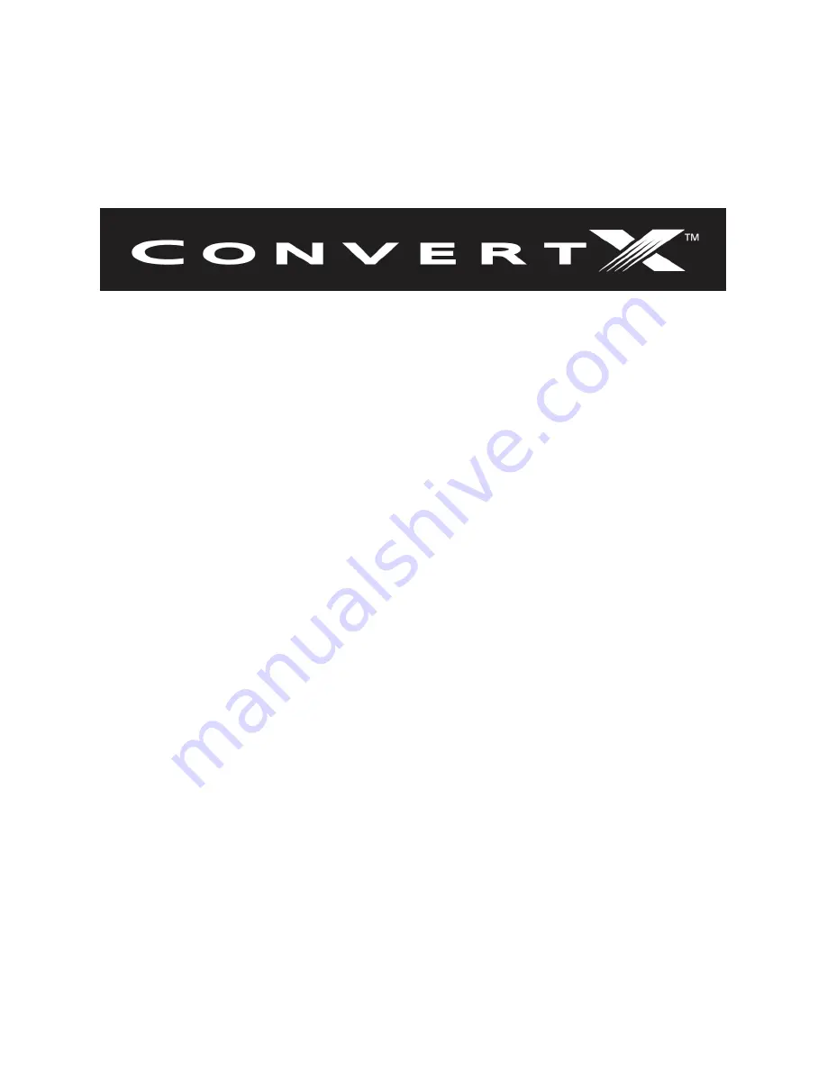 Plextor ConvertX PX-AV200U User Manual Download Page 1