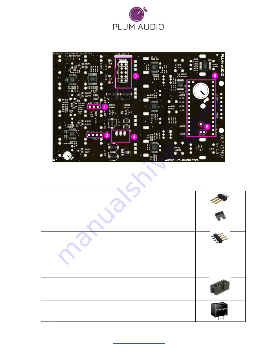 Plum Audio OCP Manual Download Page 4