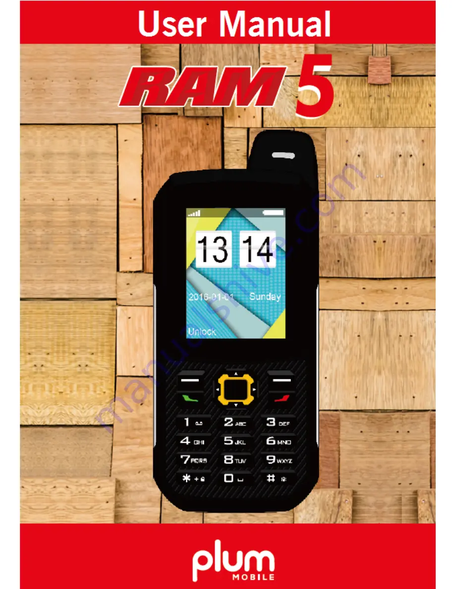 Plum Mobile RAM 5 User Manual Download Page 1