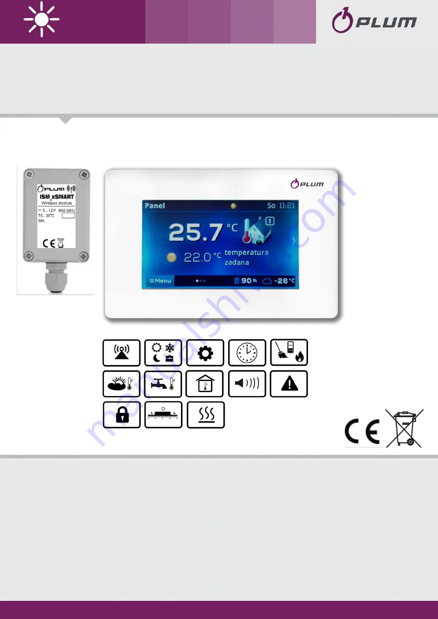 Plum eSTER x80 Installation And Operating Manual Download Page 1