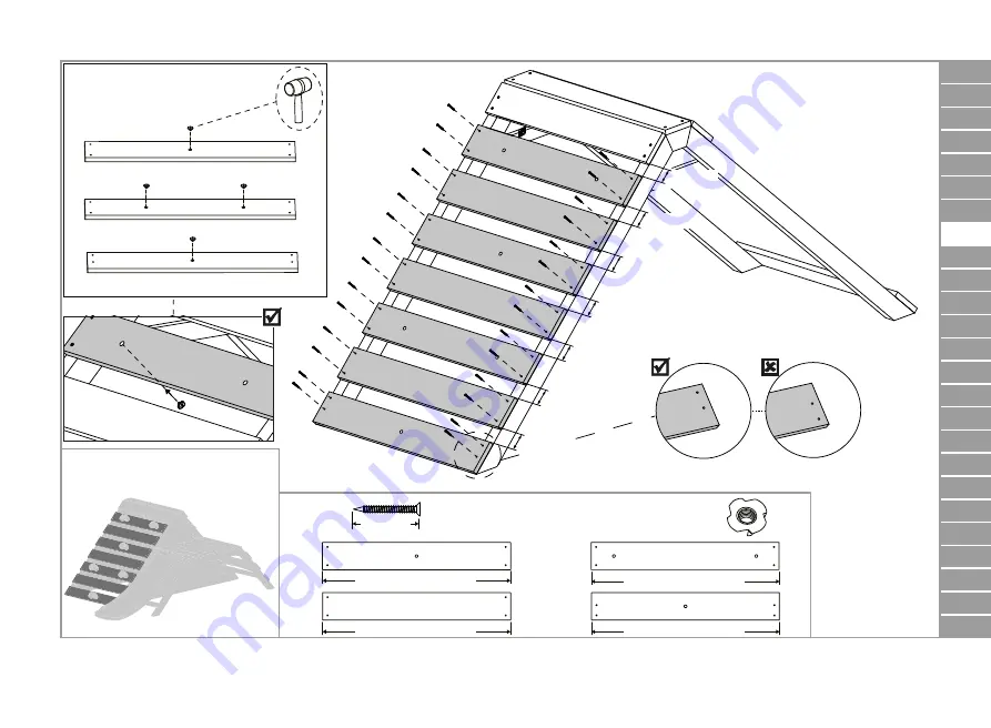 Plum My First Wooden Playcentre Assembly Instructions Manual Download Page 17