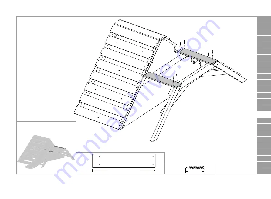 Plum My First Wooden Playcentre Assembly Instructions Manual Download Page 25