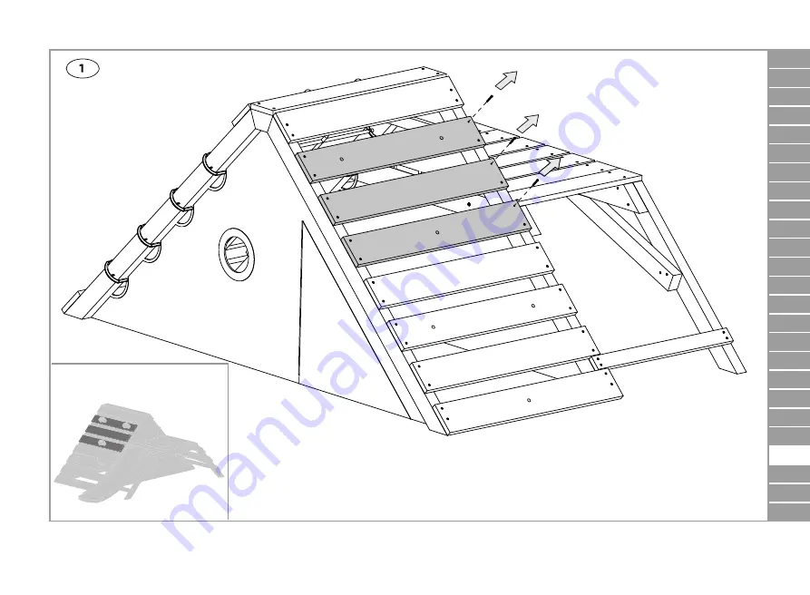 Plum My First Wooden Playcentre Assembly Instructions Manual Download Page 31