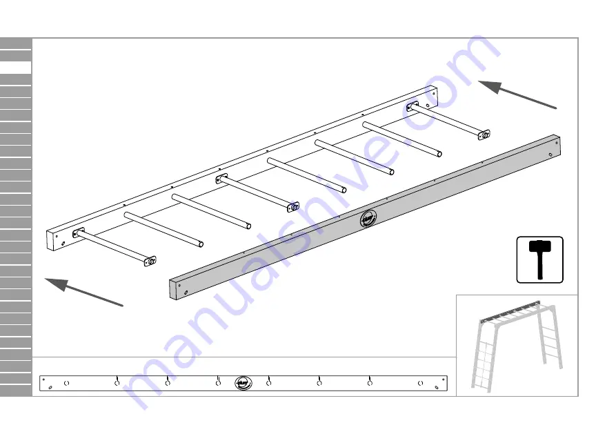 Plum Wooden Monkey Bars 27695 Скачать руководство пользователя страница 10